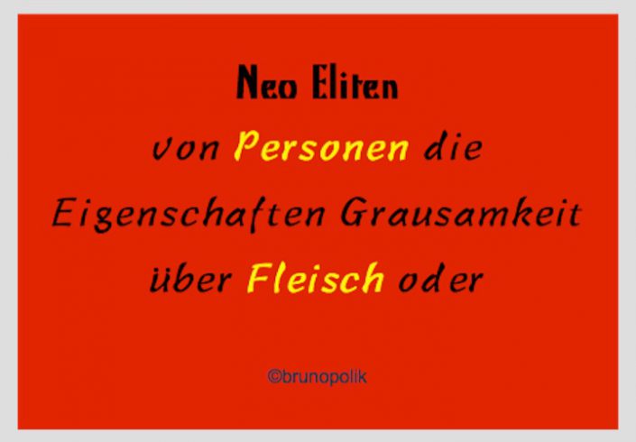 Screenshot einer Haiku-Strophe aus dem Poetry-Text in der Promi-Galerie "Neo Eliten"