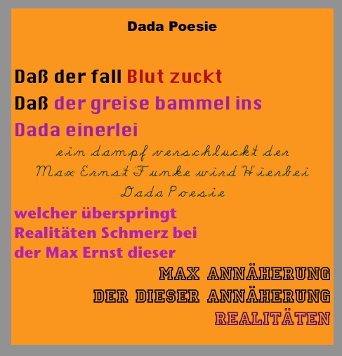Dada Poesie Brunopoliks WebART Dada Poesie Brunopoliks WebART